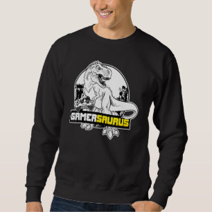 Sudadera Gamersaurus Gamer Dinosaur Video Game Gaming