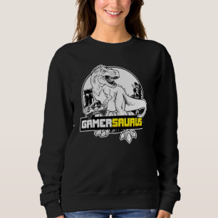 Sudadera Gamersaurus Gamer Dinosaur Video Game Gaming