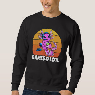 Sudadera Gamesolotl Axolotl Gamer Mexicanum Gamer Boys