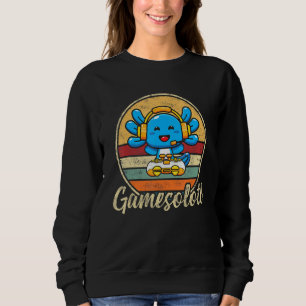 Sudadera Gamesolotl Gamer Axolotl Videojuegos Fish Lizard G