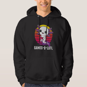 Sudadera Gamesolotl Gamer Axolotl Videojuegos Salamander
