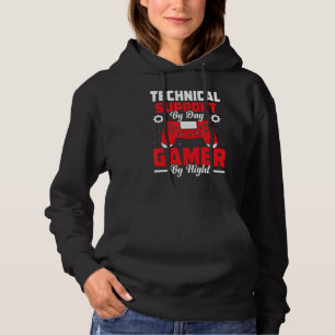 Sudadera Gaming Technical Support Worker Gamer Crew