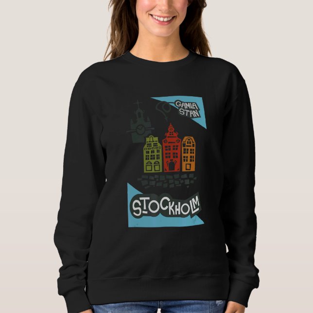 Sudadera Gamla Stan Stockholm (Anverso)