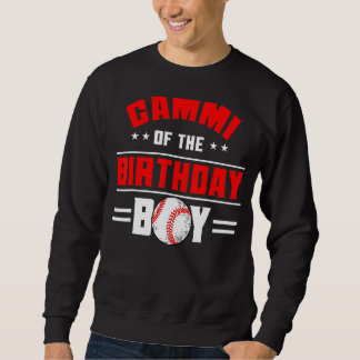 Sudadera Gammi De La Familia De Temas De Béisbol Birthday
