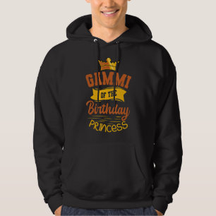 Sudadera Gammi De La Princesa De Cumpleaños Fiesta Bday Cel