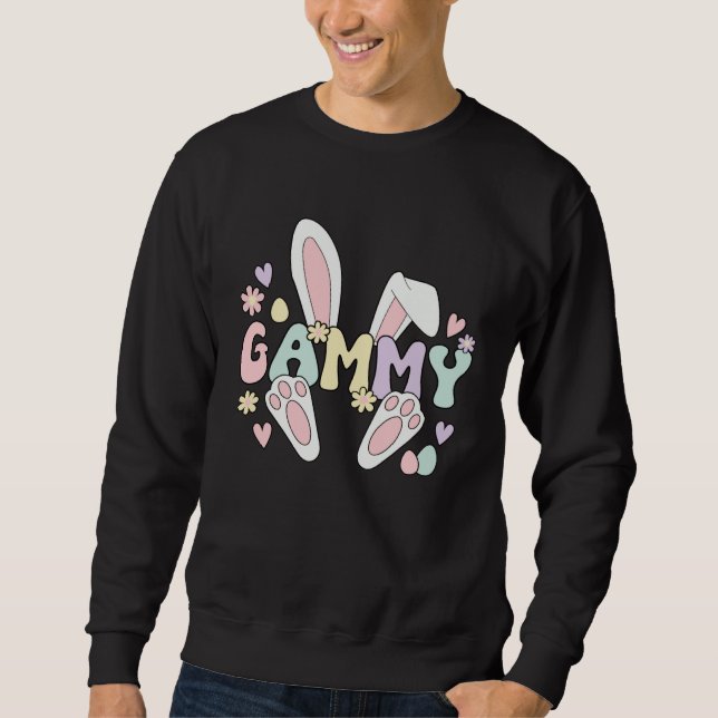 Sudadera Gammy Grandmother Easter Bunny Gammy Grandma Easte (Anverso)