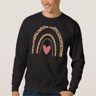 Sudadera Gammy Life Boho Rainbow Grandma