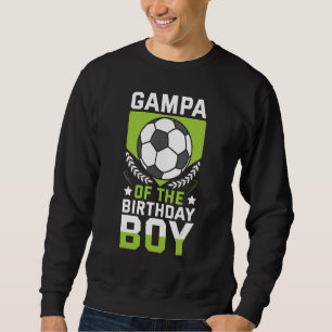 Sudadera Gampa Del Equipo Bday Del Jugador De Fútbol De Bir