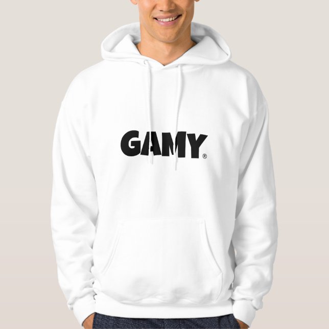 Sudadera GAMY® Black Logo Herren (Anverso)