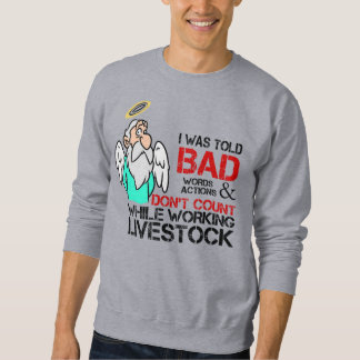 Sudadera ganadería de trabajo ganadería de la vida de ranch