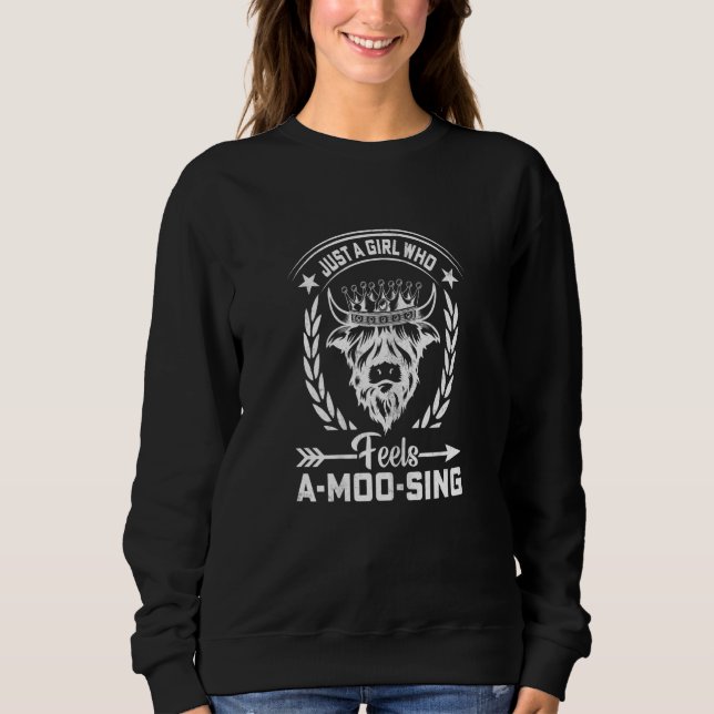 Sudadera Ganadería ganadera en Escocia (Anverso)