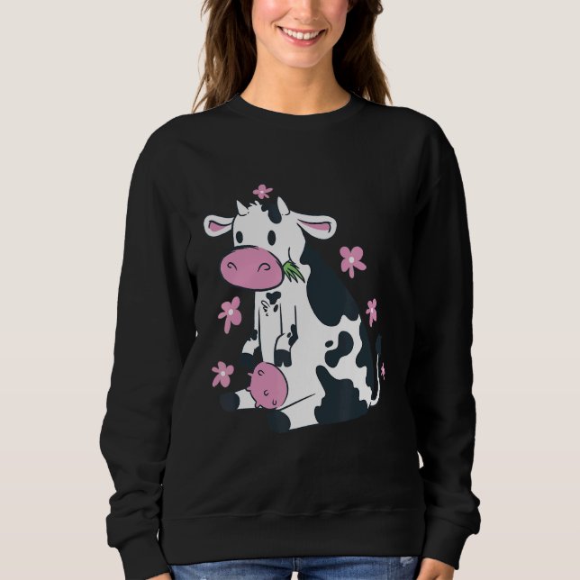 Sudadera Ganado bovino de vaca (Anverso)