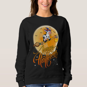 Sudadera Ganado Cabalga Bruja Escopeta Luna Vintage Sala de