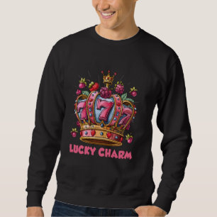 Sudadera Ganador del Jackpot LUCKY CHARM 777 Slot Machine G