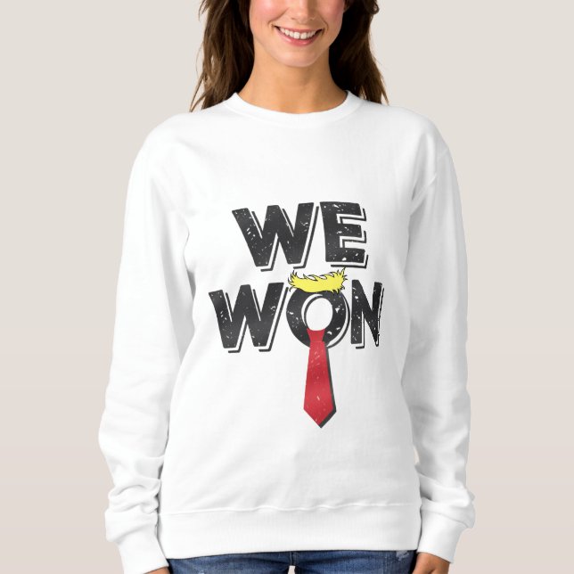 Sudadera Ganamos Donald Trump 2024 (Anverso)