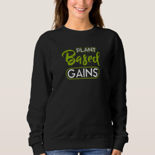 Sudadera Ganancias vegetales Deportes Comida vegetariana Ve
