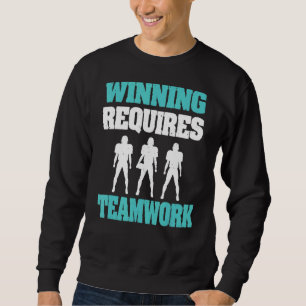 Sudadera Ganar requiere equipo de fútbol americano