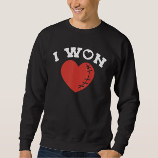 Sudadera Gané Sobreviviente de ataque al corazón