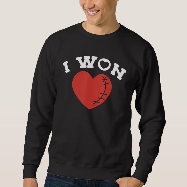 Sudadera Gané Sobreviviente de ataque al corazón (Anverso)