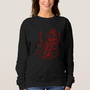 Sudadera Ganesh Ohm Yoga Tercer Ojo Isha Hindú Linga 8