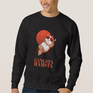 Sudadera Gangsta Hamsta Cute Gangster Hamster Crook Bandit