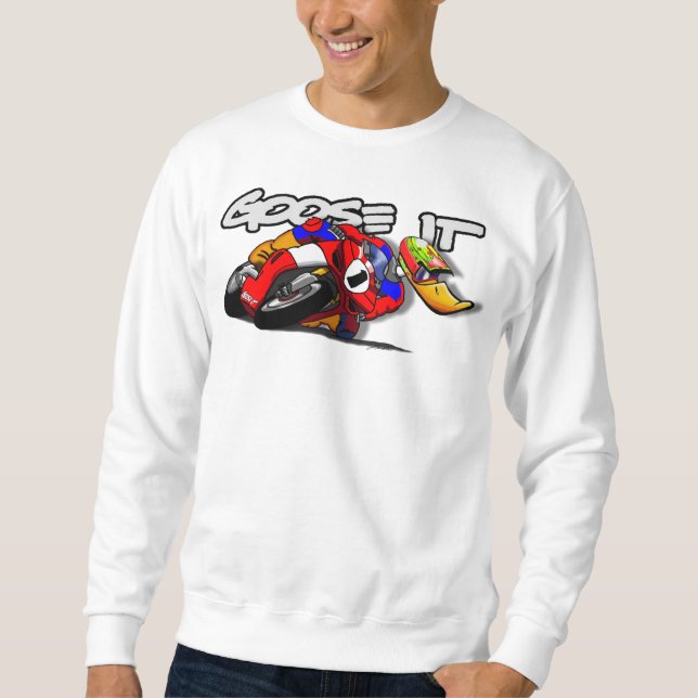 Sudadera Ganso él camiseta de Roadrace (Anverso)