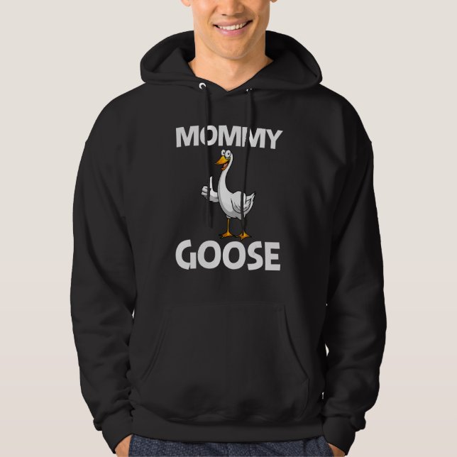 Sudadera Ganso Genial Para Mujeres Mamá Gansos Canadienses  (Anverso)