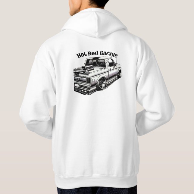 Sudadera Garaje Hot Rod (Reverso)
