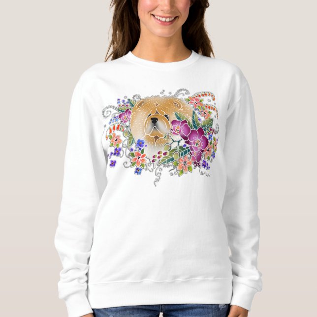 Sudadera GARDEN DANCE CHOW Sweatshirt -mejor en blanco/negr (Anverso)