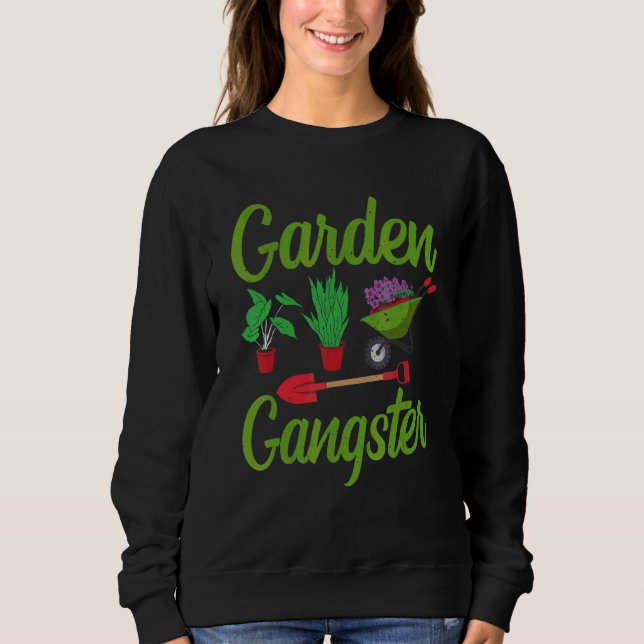Sudadera Garden Gangster (Anverso)