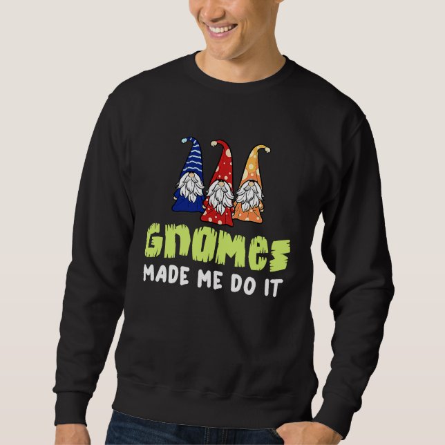 Sudadera Garden Gnome  Gnomies Gardening (Anverso)