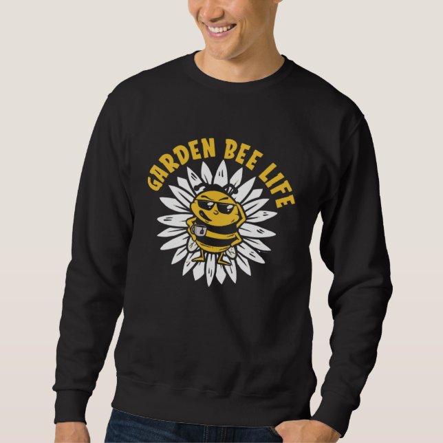 Sudadera Gardener Plants Garden Flowers Gardening Bees (Anverso)