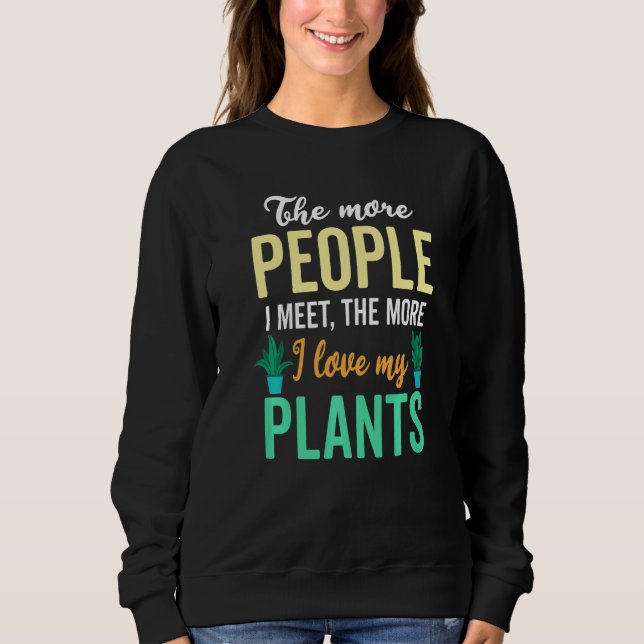 Sudadera Gardening plants   Garden&Plants  Introvert (Anverso)