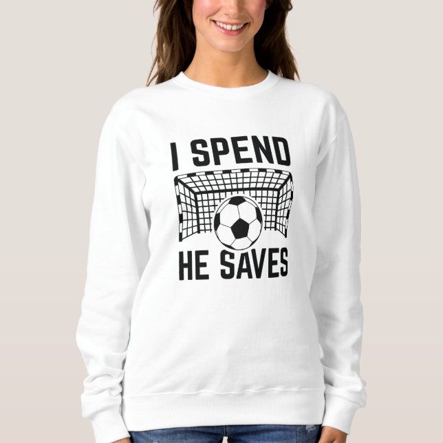 Sudadera Gasto Que Él Ahorra (Anverso)