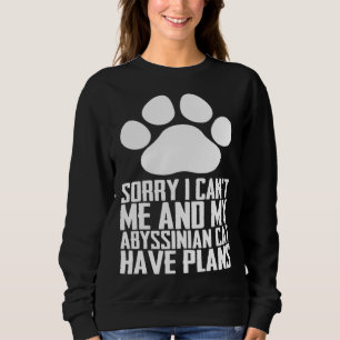 Sudadera gatito abisinio mamá abisinia papá abisinio