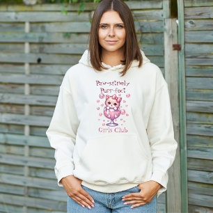 Sudadera Gatito Adorable en Copa de Burbujas
