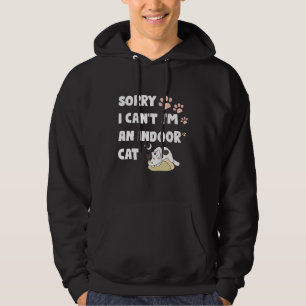 Sudadera Gatito diciendo lo siento no puedo soy un gato de