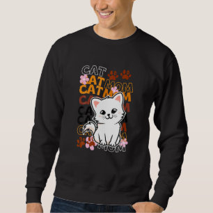 Sudadera Gatito Lindo Gato Café Sarcástico