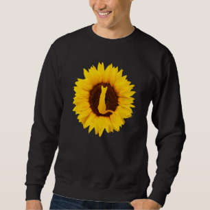 Sudadera Gatito Para Mujeres Hombres Gato Girasol
