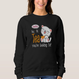 Sudadera Gatito Sonriente Es Tea Que Buscas Gato