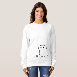Sudadera Gatito y hilado