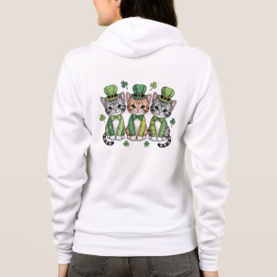 Sudadera Gatitos afortunados del día de San Patricio-47474
