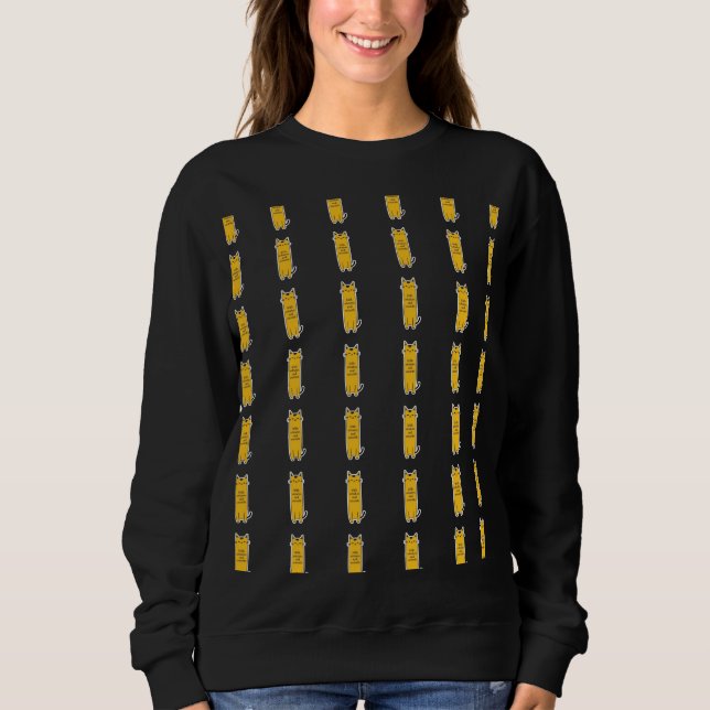 Sudadera Gato Adorable con Calidez de Bigotes Diseño Minima (Anverso)