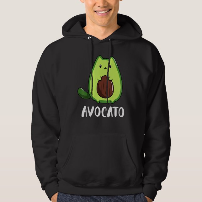 Sudadera Gato Aguacate (Anverso)
