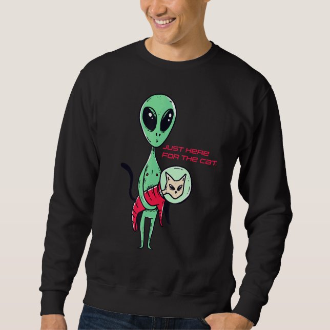 Sudadera Gato Alien (Anverso)