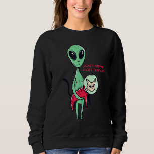 Sudadera Gato Alien