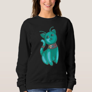 Sudadera Gato Alien Guay Stranger Ufo Gatos