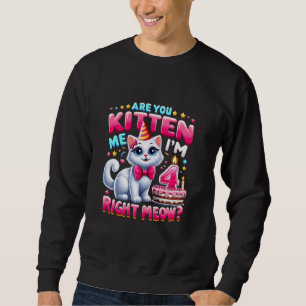 Sudadera Gato Amante Eres Gatito Me Gatito Bien, Ahora Esto