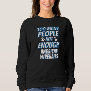 Sudadera Gato American Wirehair diciendo Introvertido