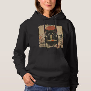 Sudadera Gato animado comiendo Ramen Amantes del Anime al e